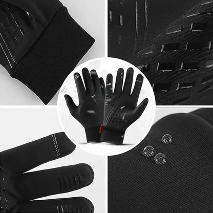 Versatile unisex winter accessories: touchscreen cold weather gloves, insulated & warm for outdoor activities.