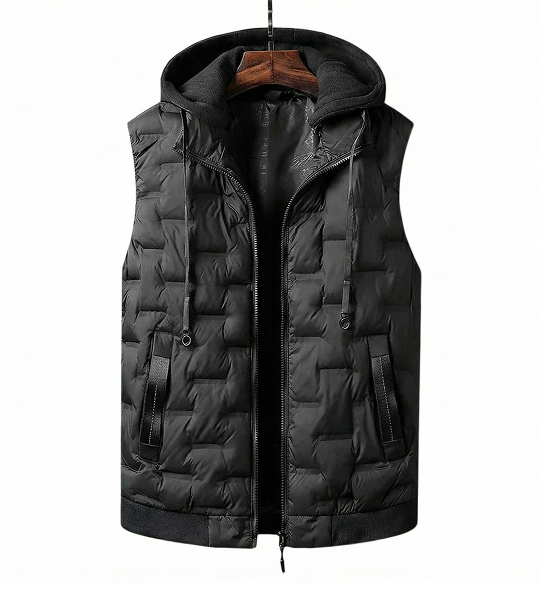 Unisex Trailblazer activewear vest for outdoor warmth. Perfect for hiking, camping, and cold weather layering.