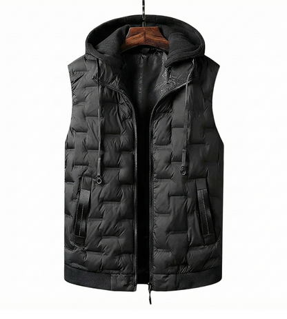 Unisex Trailblazer activewear vest for outdoor warmth. Perfect for hiking, camping, and cold weather layering.