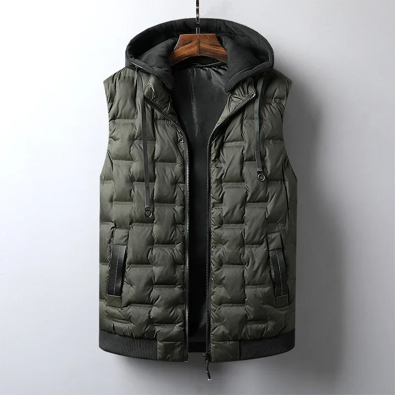 Stylish Trailblazer activewear vest, offering warmth & freedom for outdoor pursuits. Unisex design & comfort.