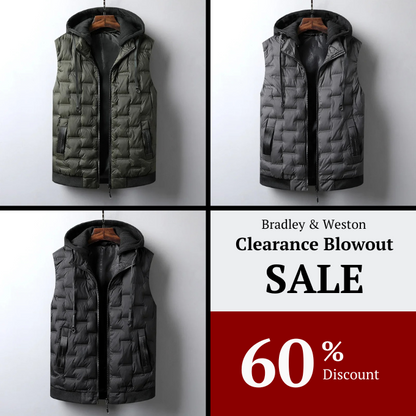 Durable Trailblazer activewear vest, designed for ultimate outdoor performance & warmth. Unisex cold weather gear.