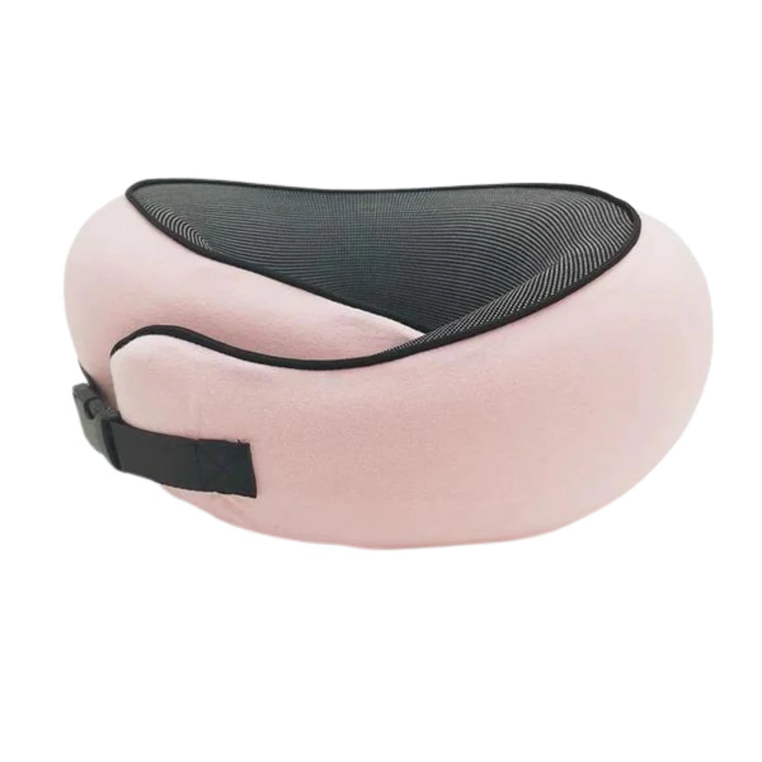 Ergonomic unisex neck support pillow, ideal for comfortable flights, car travel & long journeys. Portable design.