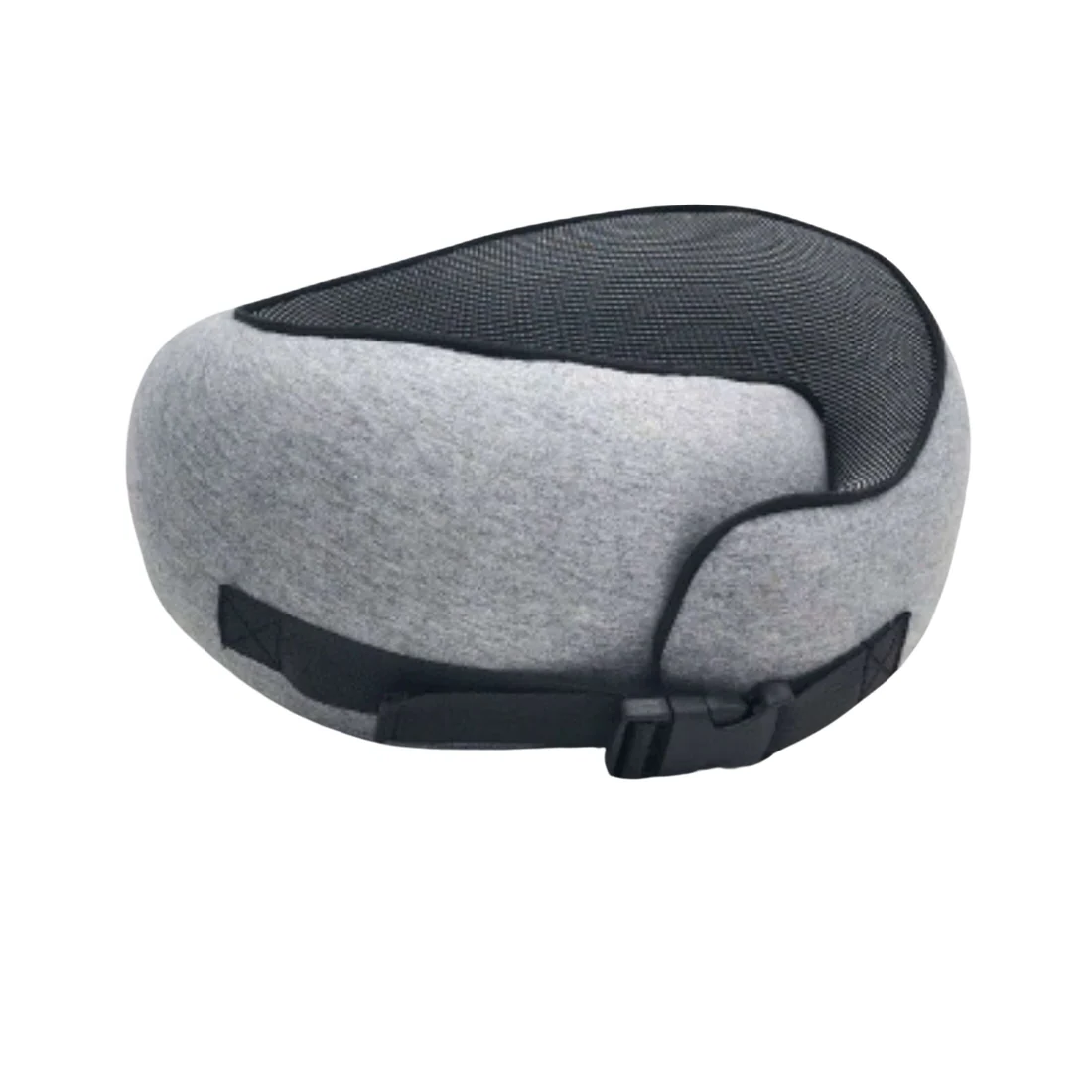 Relaxing unisex neck pillow, a portable travel essential providing comfortable support for long journeys.