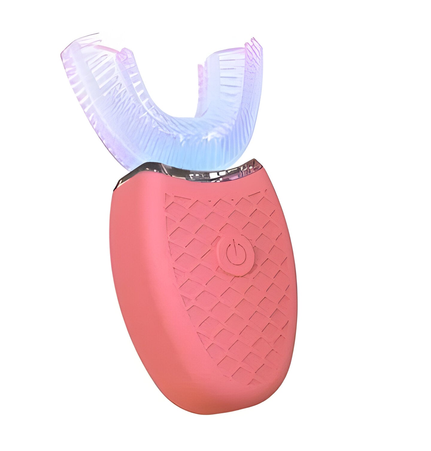 Modern U-shaped electric ultrasonic toothbrush for efficient deep cleaning, stain removal & daily oral health.