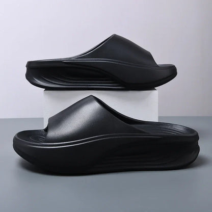 Unisex Ultra-Comfort Foam Slides, cushioned & shock-absorbing for everyday wear.