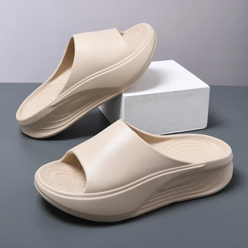 Recovery foam slides for men & women, offering superior comfort & support.