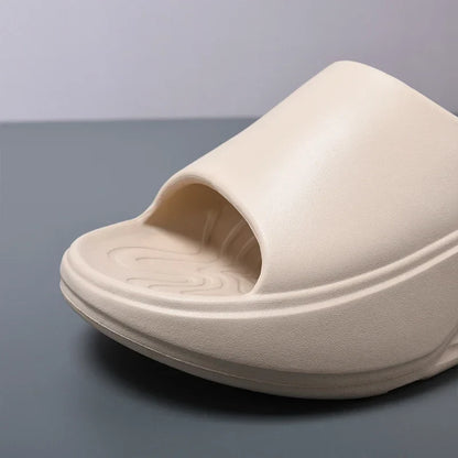 Stylish unisex foam slides, perfect for indoor or outdoor everyday wear.