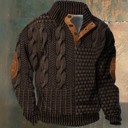 Unisex ultra-cozy warm winter sweater, a versatile pullover for men and women. Perfect for comfort and cold weather.