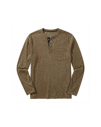 Unisex ultra-soft long sleeve t-shirt in a classic fit, perfect for everyday comfort and casual style.