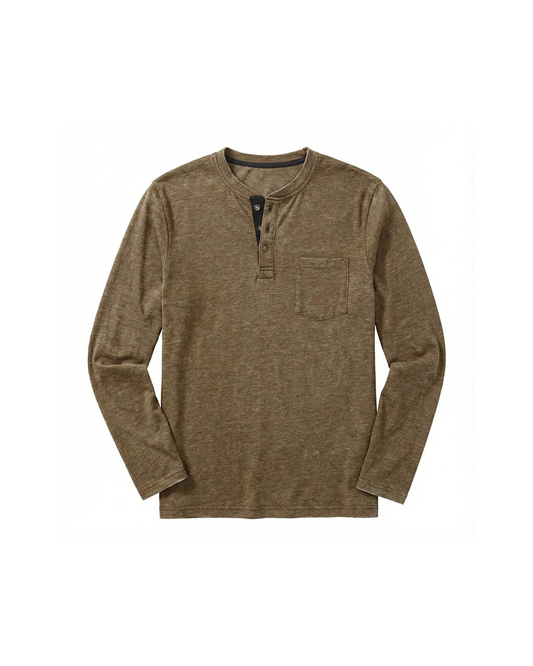 Unisex ultra-soft long sleeve t-shirt in a classic fit, perfect for everyday comfort and casual style.