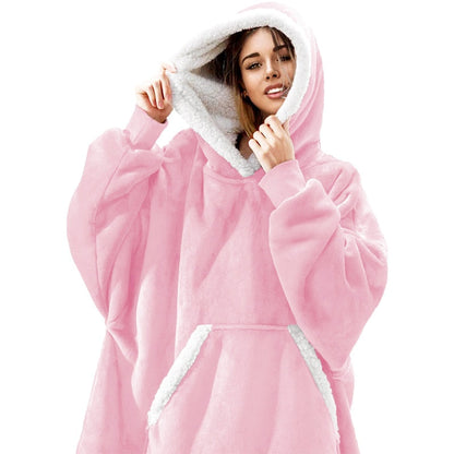 Unisex ultimate comfort wearable blanket, perfect for home wear & relaxation.
