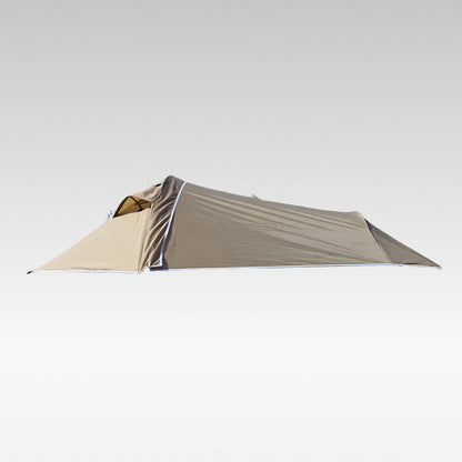 Unisex ultralight 1-person backpacking tent for solo adventures, ideal for stealth camping and hiking.
