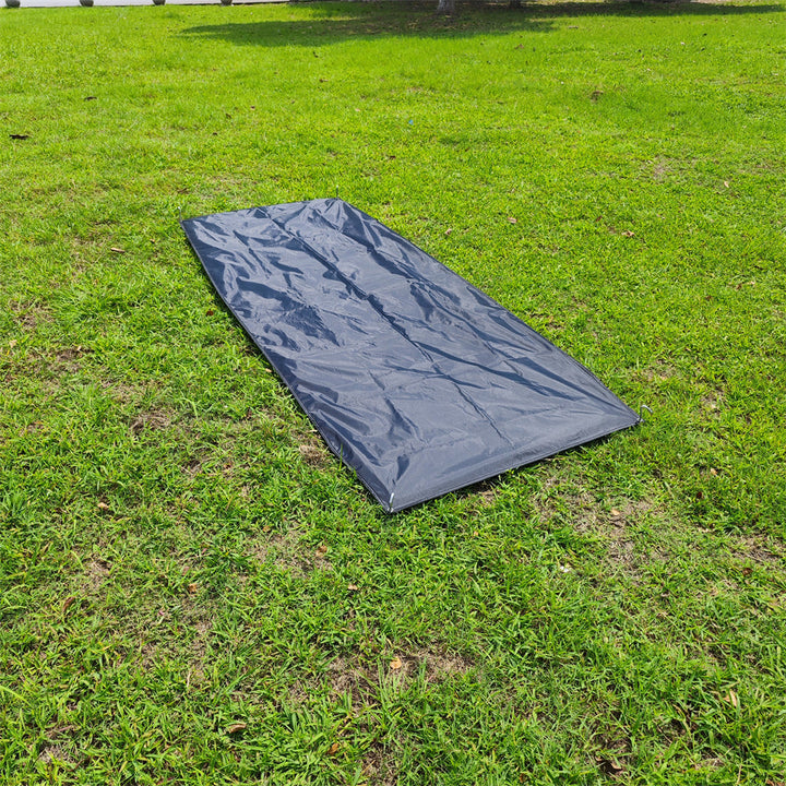 Unisex 1-person tent in full daylight, showcasing its practical and functional design for solo hiking.