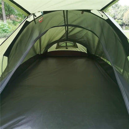 Unisex compact 1-person tent with vestibule space, perfect for storing hiking boots & a backpack.
