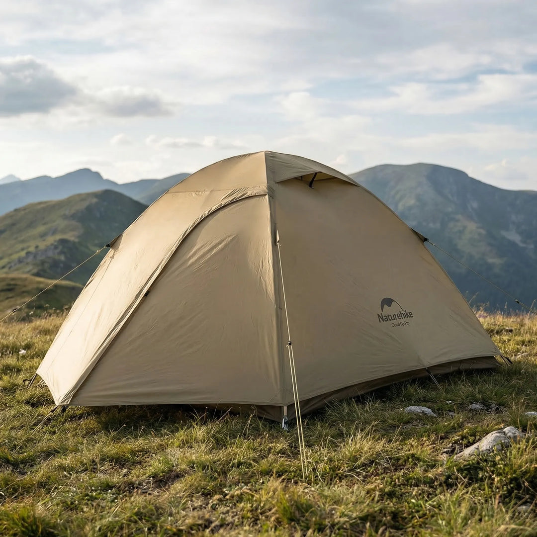 Unisex ultralight 2-person dome tent, perfect for backpacking and camping. Compact 3-season outdoor shelter.