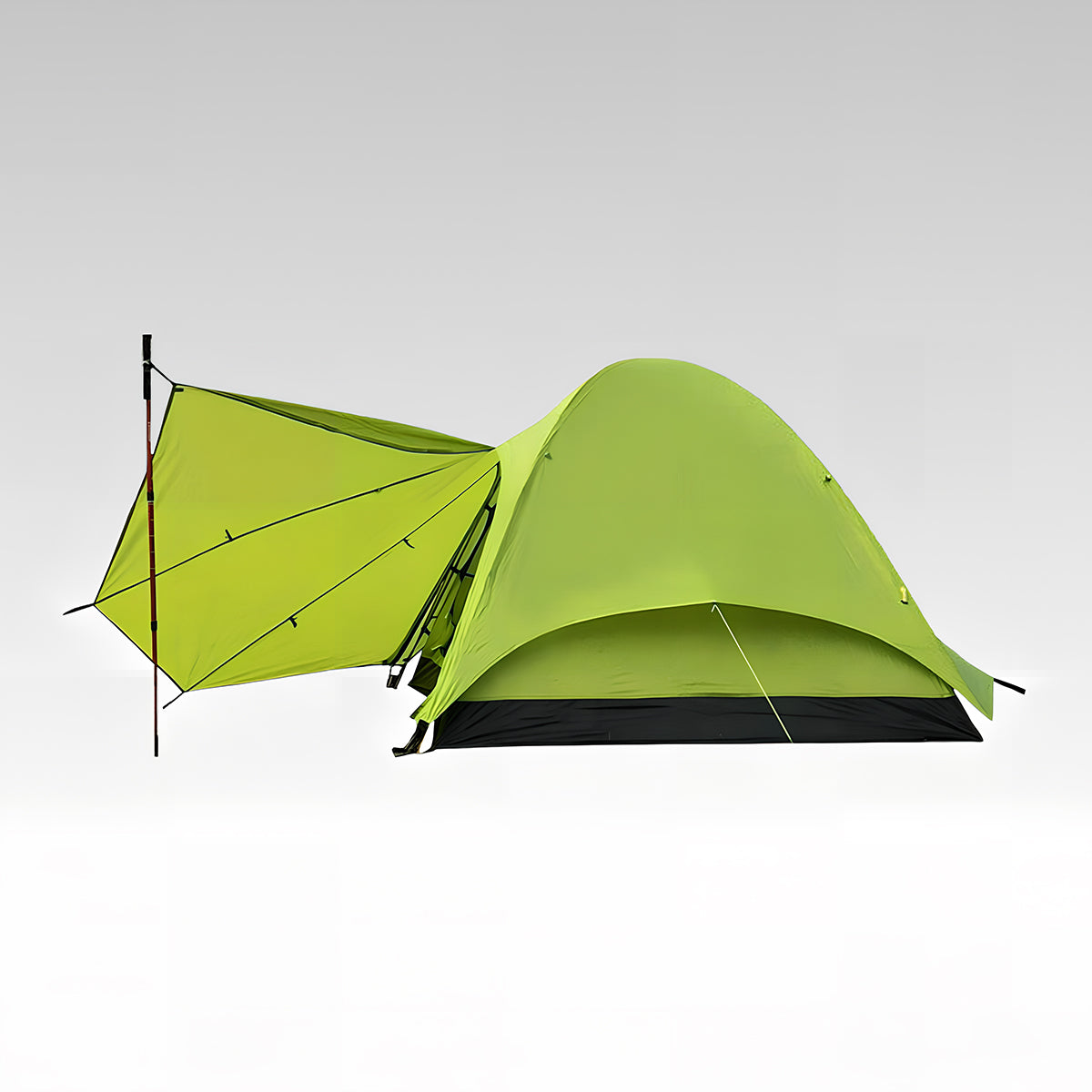 Unisex ultralight 3-person waterproof camping tent, outdoor hiking shelter