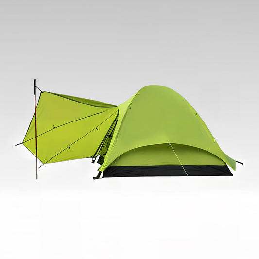 Unisex ultralight 3-person waterproof camping tent, outdoor hiking shelter