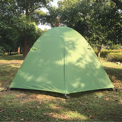 Interior view of unisex 3-person waterproof tent, spacious camping shelter
