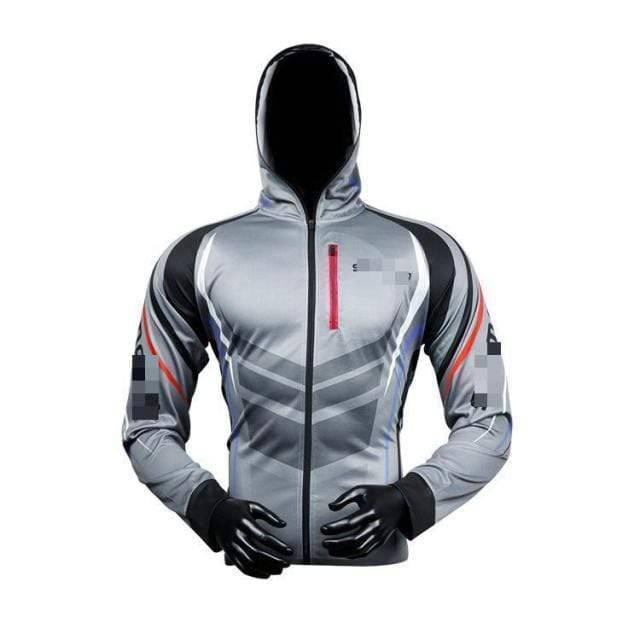 Breathable outdoor sweater, unisex anti-UV long sleeve for hiking and fishing activities
