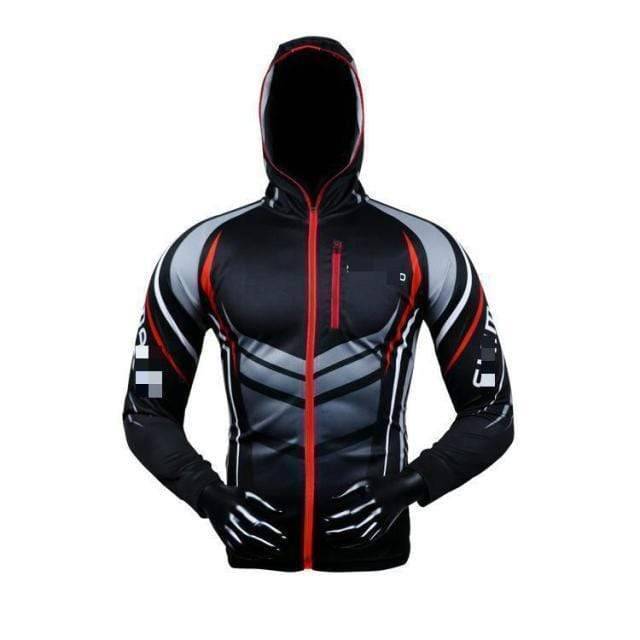 Lightweight unisex long sleeve top with UV protection, ideal for hiking and outdoor sports