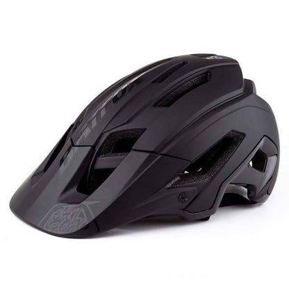 Unisex ultralight cycling helmet, breathable design for road/mountain bike safety, front view.