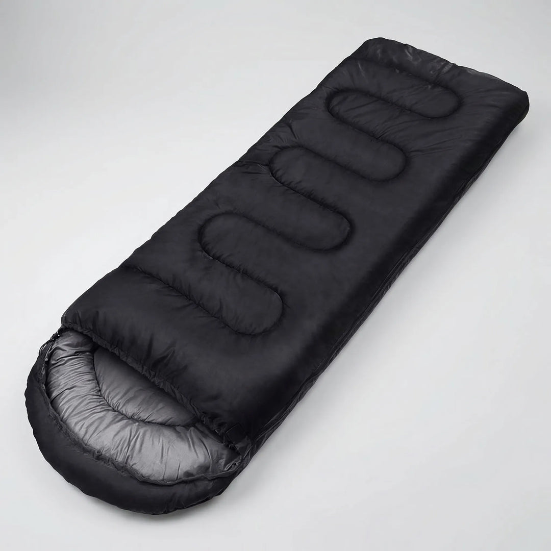Versatile 4-season ultralight envelope sleeping bag for all outdoor activities: camping, hiking, travel.