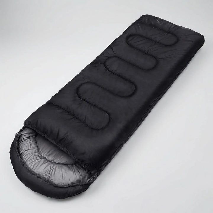 Versatile 4-season ultralight envelope sleeping bag for all outdoor activities: camping, hiking, travel.