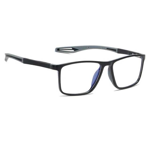 Sleek unisex ultralight multifocal reading glasses. Polycarbonate frame offers style, comfort, & enhanced vision.