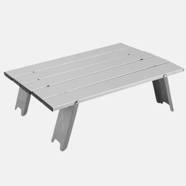 Portable camping table, excellent travel gear for any outdoor adventure or picnic