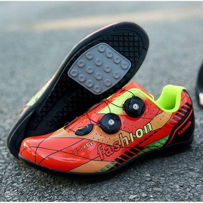 Ultralight road cycling shoes, white with excellent ventilation