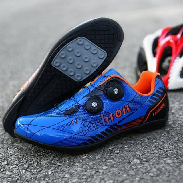 Unisex clipless bike shoes, designed for speed and comfort