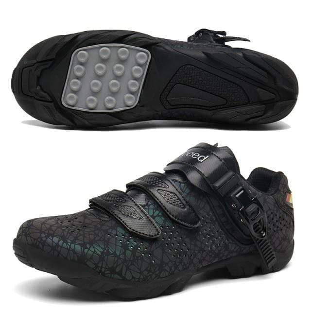 Comfort-focused ultralight unisex cycling shoes, silver color, perfect for spin and road use
