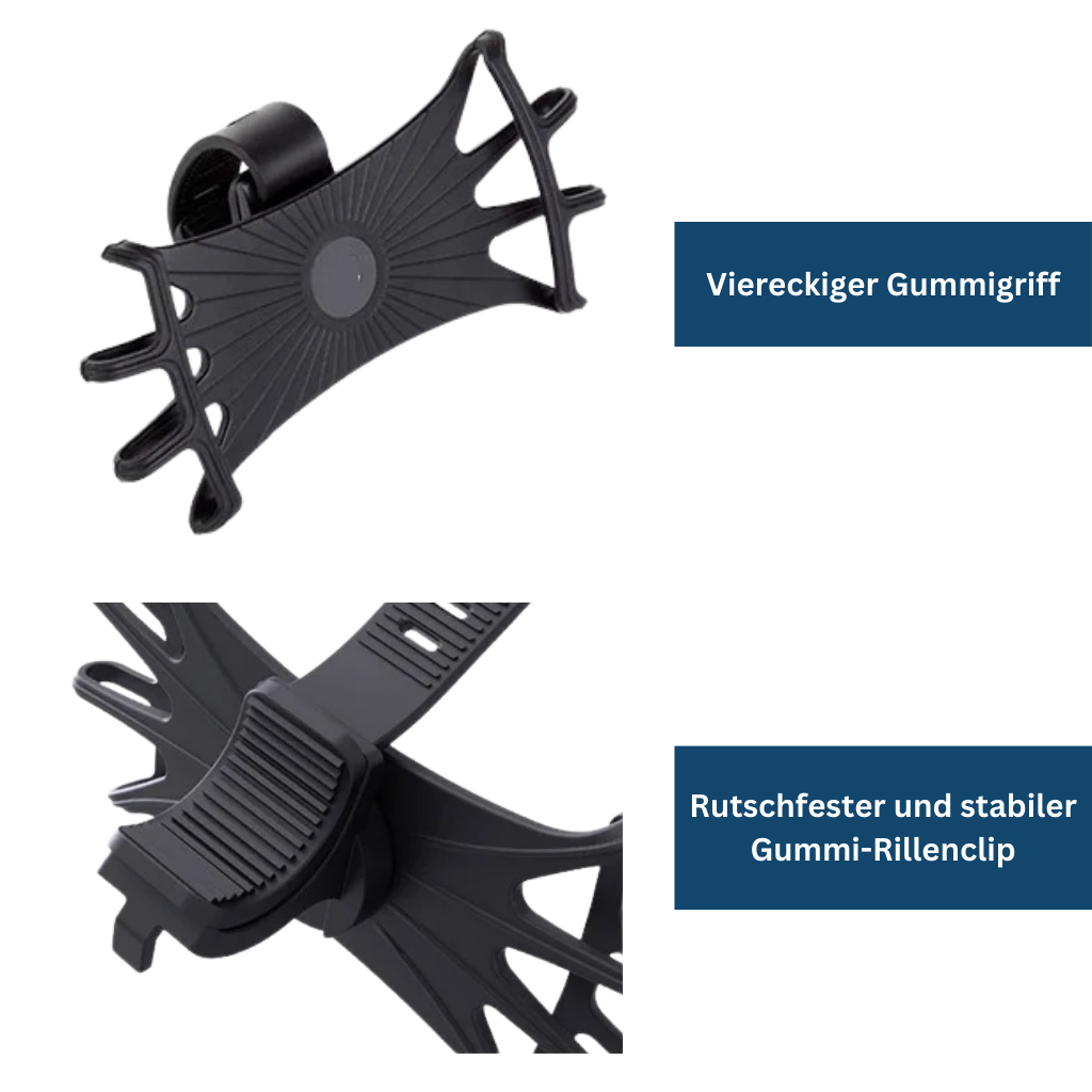 Compact and portable phone holder, a versatile tech gadget for any desktop or nightstand.