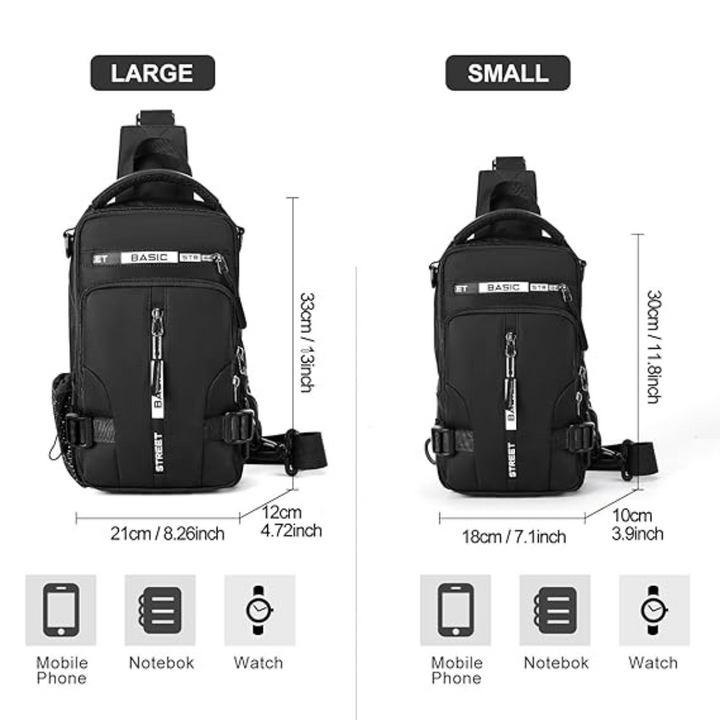 UrbanLite small backpack, a versatile crossbody sling designed for modern daily carry.