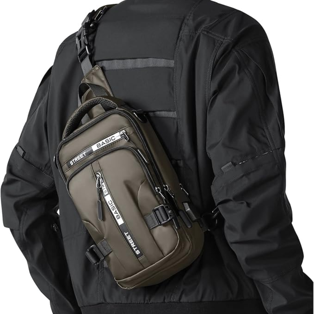 Compact UrbanLite crossbody bag, ideal for daily essentials, travel, and casual style.