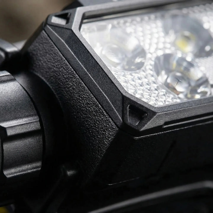 Versatile hands-free LED headlamp, USB-C rechargeable, perfect for trail running, fishing & home repairs.