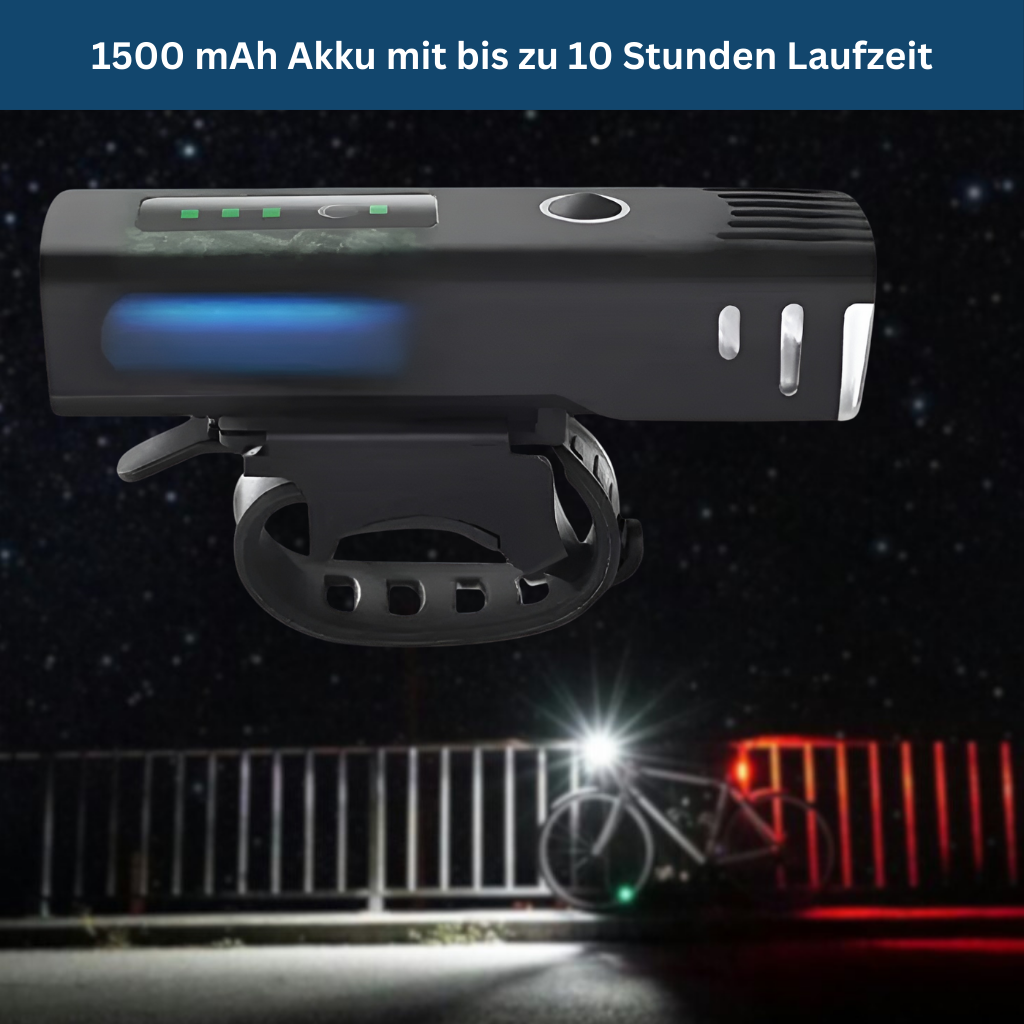 Durable USB powered headlamp, great for nighttime adventures and illuminated with strong beam.