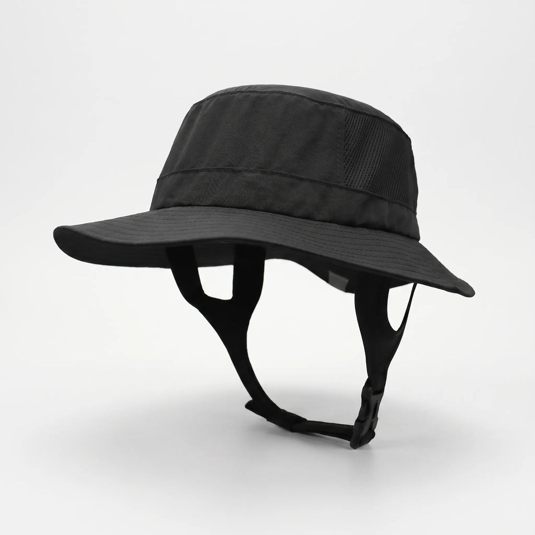 Stylish unisex outdoor bucket hat. Ventilated design ensures cool comfort & sun protection for active wear.