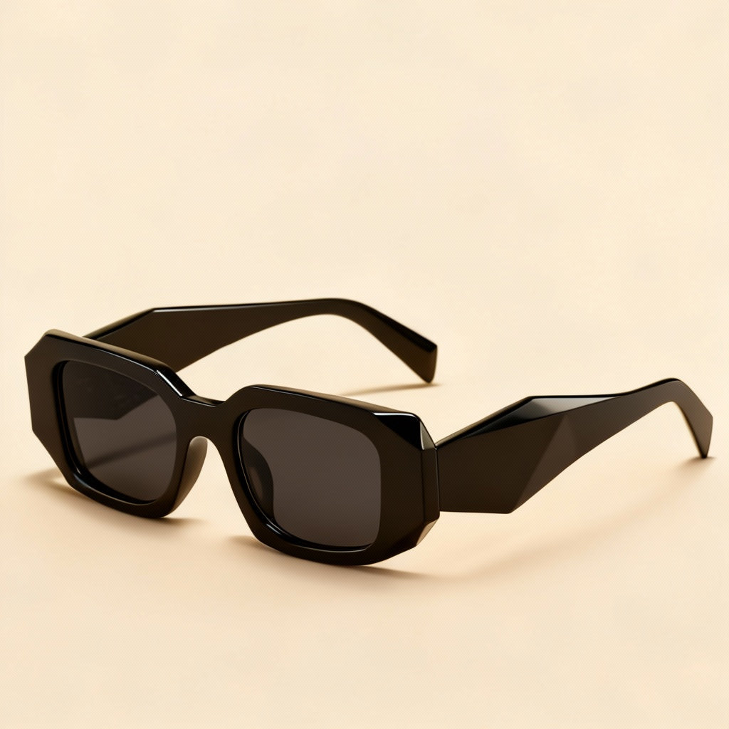 Bold Ventura Statement shades with UV400 protection. Fashionable tiger pattern eyewear for stylish men and women.