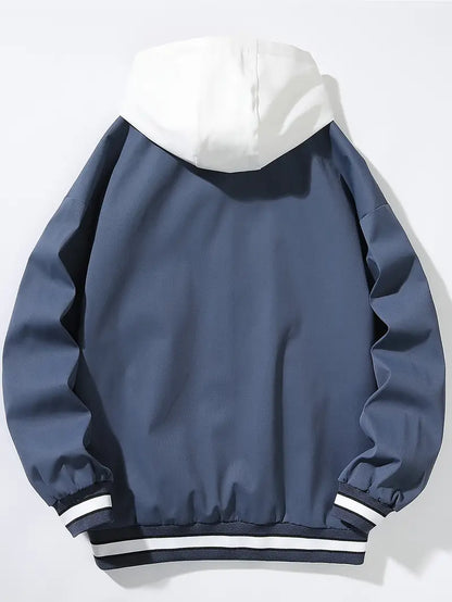 Classic & modern unisex hoodie bomber, great for everyday streetwear fashion.