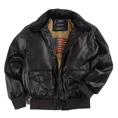 Faux leather letterman jacket with classic bomber styling, a trendy unisex winter outerwear