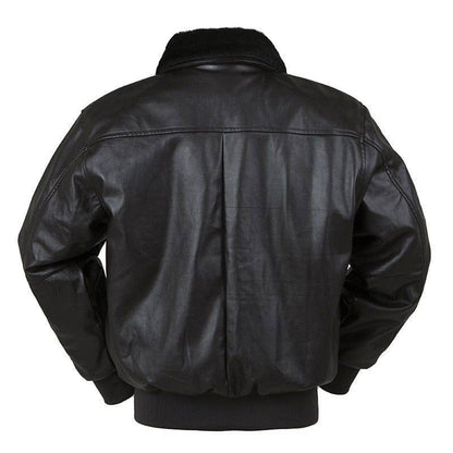 Close-up of faux leather letterman jacket texture, a durable and fashionable unisex winter coat
