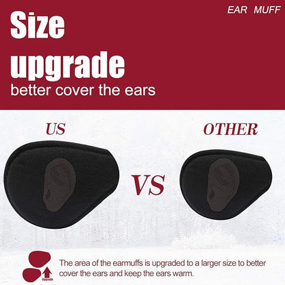 Essential winter accessory: warm fleece ear warmers for effective cold protection.