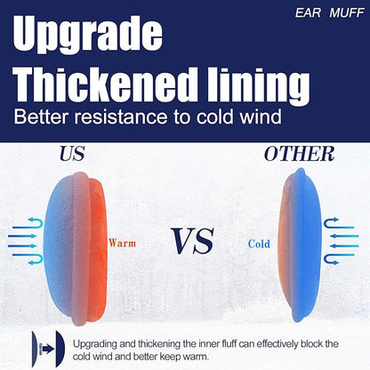 Enjoy outdoor activities longer with these warm, comfortable unisex fleece ear warmers.