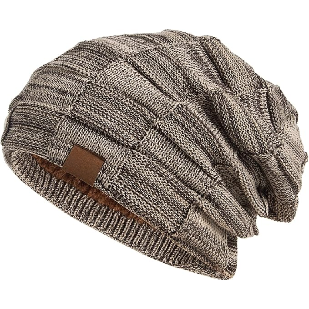Men's & women's warm knitted beanie, a must-have winter accessory.
