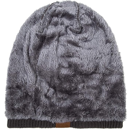 Durable warm knit beanie, excellent for outdoor winter activities.