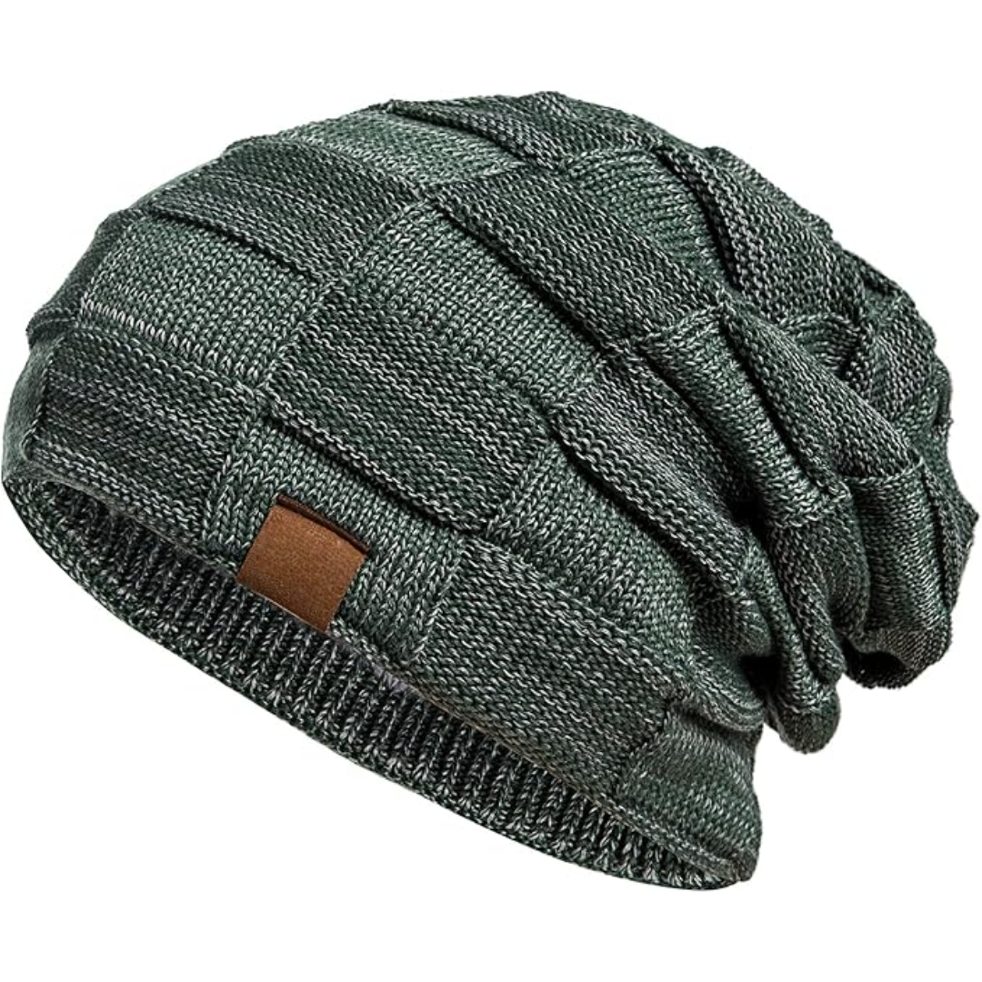 Cozy unisex beanie, soft knitted headwear for warmth & style.