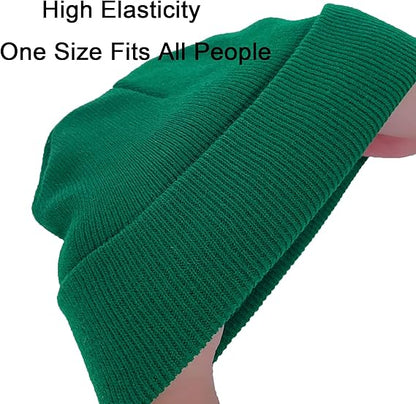 Versatile CozyCap unisex warm knitted winter beanie, ideal headwear for diverse cold weather styles & comfort.