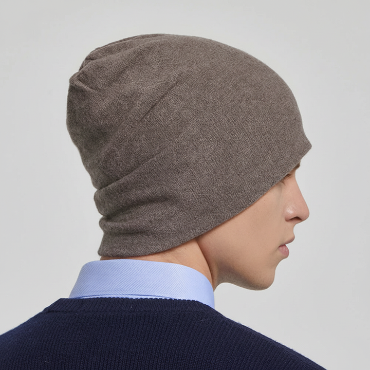Essential unisex slouchy hat for winter. Provides warmth & comfort, a cozy fashion accessory for cold days.