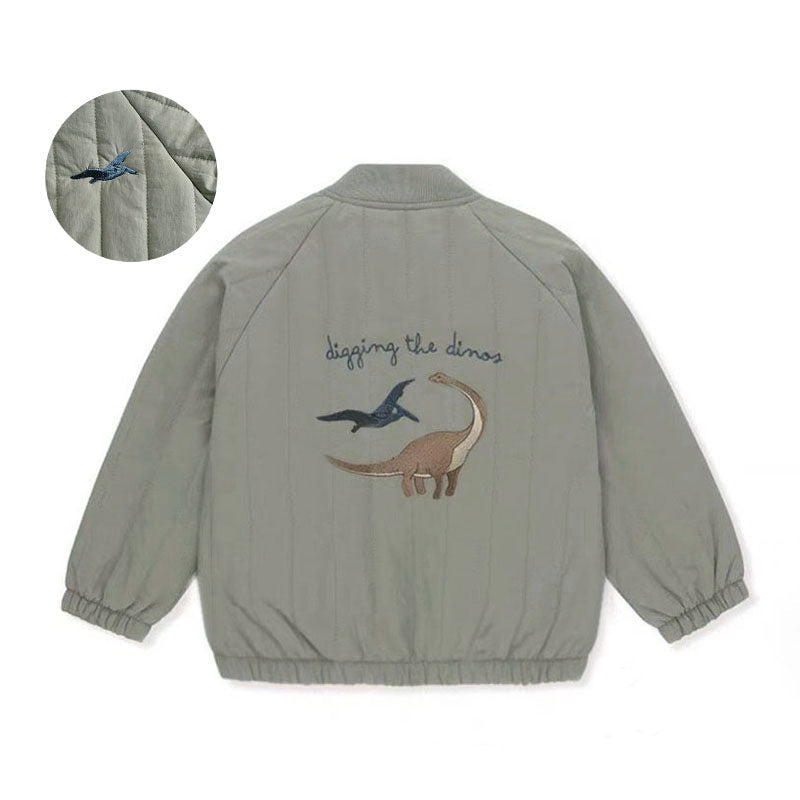 Soft fleece warm winter coat, essential autumn outerwear for active boys and girls.